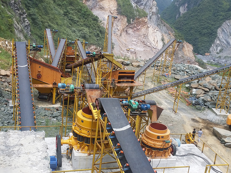 貴州石料生產線